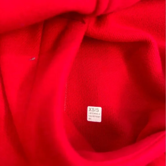 lululemon athletica Red Scuba Quarter Zip Hoodie - Picture 2 of 2